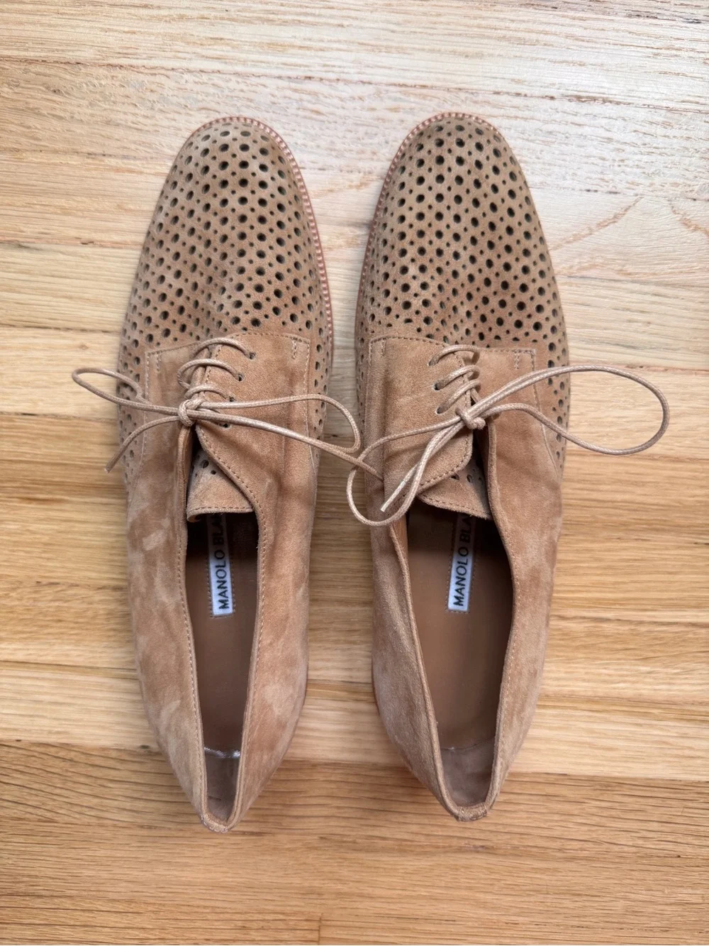 Manolo Blahnik Suede Leather Shoes- Size 39/ US 8